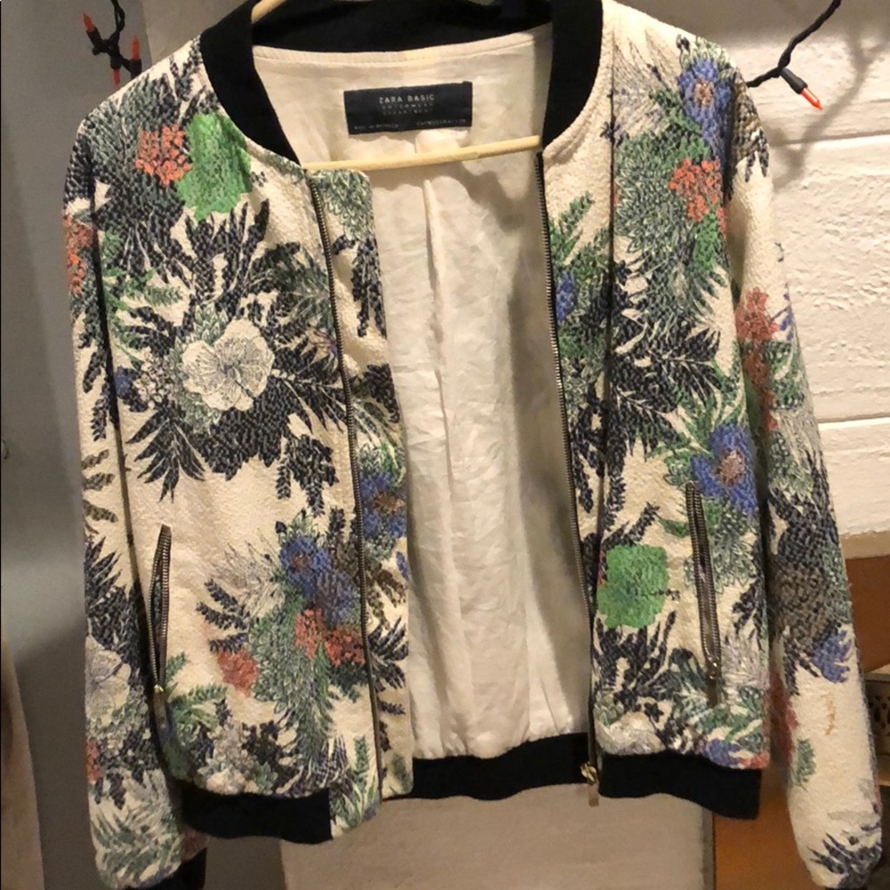 Zara bomber jacket